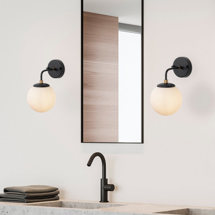 Opviq Horn - 12217 Lámpara de pared Negro, Antiguo y Crema Opviq Horn - 12217 Lámpara de pared Negro, Antiguo y Crema